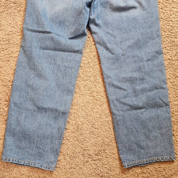 Old Navy High Rise OG Loose Jeans Womens 14 34x29 Stretch Denim Distressed - Picture 12 of 12
